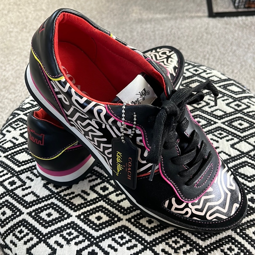 Keith Haring Coach Footware